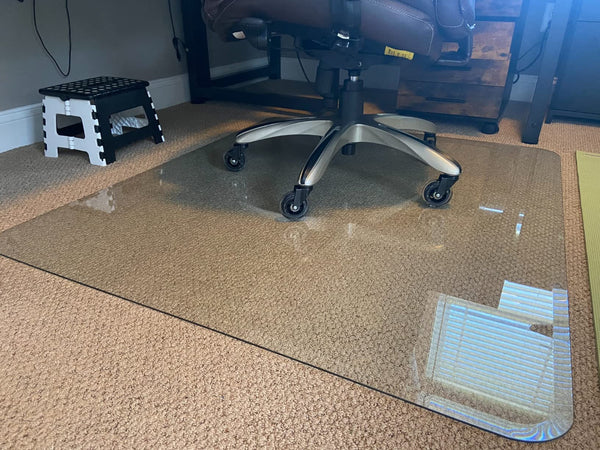 Best Reviews Guide Names Clearly Innovative as 2025 #1 Glass Chair Mat in the US