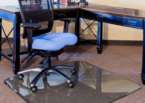 6 Ways Glass Desk Chair Mats Create Instant Value for Your Company